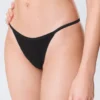 2er-Pack Baumwoll-Tangas – Schwarz & Weiß 2er-Pack Baumwoll-Tangas – Schwarz & Weiß