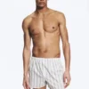 2er-Pack Boxershorts – Braun kariert & Weiß gestreift 2er-Pack Boxershorts – Braun kariert & Weiß gestreift