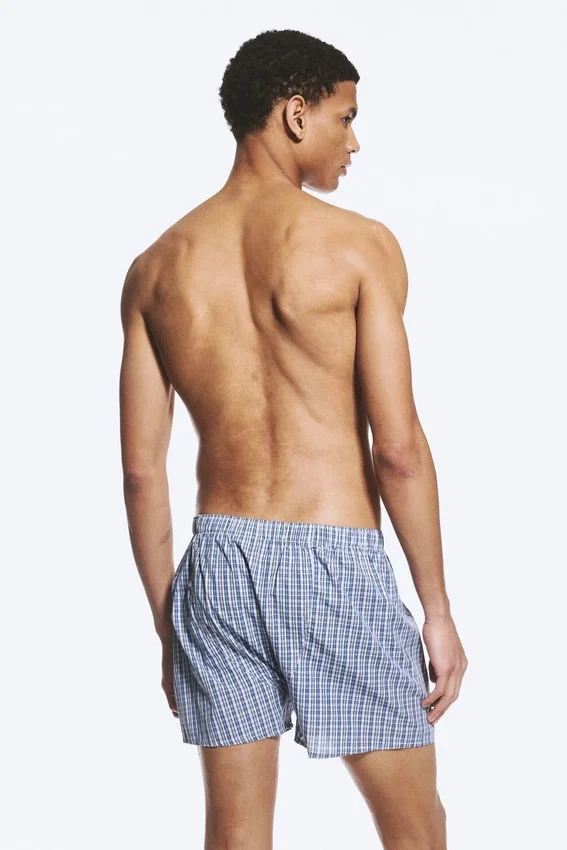 2er-Pack Boxershorts – Lila Karos Blaue Karos 2er-Pack Boxershorts – Lila Karos Blaue Karos
