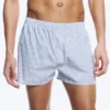2er-Pack Boxershorts – Weiß, blaue Streifen 2er-Pack Boxershorts – Weiß, blaue Streifen
