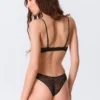 2er-Pack brasilianische Slips mit gewellter Spitze – Schwarz 2er-Pack brasilianische Slips mit gewellter Spitze – Schwarz