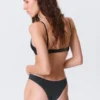 2er-Pack brasilianische Slips mit mittlerer Leibhöhe – Schwarz 2er-Pack brasilianische Slips mit mittlerer Leibhöhe – Schwarz
