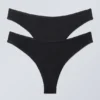 2er-Pack Cheeky Modal Brazilian Slips – Schwarz 2er-Pack Cheeky Modal Brazilian Slips – Schwarz