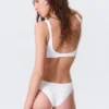 2er-Pack gerippte Brazilian-Slips – Weiß & Washed Grey 2er-Pack gerippte Brazilian-Slips – Weiß & Washed Grey