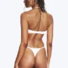 2er-Pack gerippte Tanga-Slips mit mittlerer Leibhöhe – Weiß 2er-Pack gerippte Tanga-Slips mit mittlerer Leibhöhe – Weiß