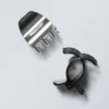 2er-Pack Mini-Haarklammern – Schwarz/Silber 2er-Pack Mini-Haarklammern – Schwarz/Silber