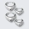 2er-Pack sanft spitz zulaufende Creolen – Silber 2er-Pack sanft spitz zulaufende Creolen – Silber