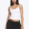 2er-Pack Slim-Fit-Baumwoll-Unterhemd mit V-Ausschnitt – Weiß 2er-Pack Slim-Fit-Baumwoll-Unterhemd mit V-Ausschnitt – Weiß
