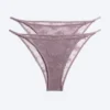 2er-Pack Spitzen-Tanga-Slips – Dusty Lilac 2er-Pack Spitzen-Tanga-Slips – Dusty Lilac