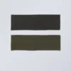 2er-Pack Stirnbänder – Dunkelgrau & Dunkelkhaki 2er-Pack Stirnbänder – Dunkelgrau & Dunkelkhaki