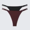 2er-Pack Tanga-Slips – Burgunderrot 2er-Pack Tanga-Slips – Burgunderrot