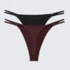2er-Pack Tanga-Slips – Burgunderrot 2er-Pack Tanga-Slips – Burgunderrot