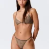 2er-Pack transparente Spitzen-Tangas – Staubgrau 2er-Pack transparente Spitzen-Tangas – Staubgrau