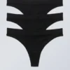 3er-Pack Cat Soft Thong – Schwarz 3er-Pack Cat Soft Thong – Schwarz