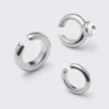 3er-Pack gemischte Ohrklemmen – Silber 3er-Pack gemischte Ohrklemmen – Silber