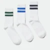 3er-Pack gestreifte Sportsocken – Multi-Streifen 3er-Pack gestreifte Sportsocken – Multi-Streifen