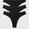 3er-Pack Inez Brazilian Cotton Slips – Schwarz 3er-Pack Inez Brazilian Cotton Slips – Schwarz