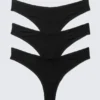 3er-Pack Soul Micro-Tangas – Schwarz 3er-Pack Soul Micro-Tangas – Schwarz