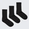 3er-Pack Sportsocken – Schwarz 3er-Pack Sportsocken – Schwarz