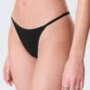 3er-Pack weiche Baumwoll-Tangas – Schwarz/Schwarz/Weiß 3er-Pack weiche Baumwoll-Tangas – Schwarz/Schwarz/Weiß