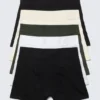 5er-Pack Slips – Schwarz/Beige/Grün/Weiß 5er-Pack Slips – Schwarz/Beige/Grün/Weiß