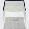 5er-Pack Slips – Schwarz/Blau/Grün/Weiß/Grau 5er-Pack Slips – Schwarz/Blau/Grün/Weiß/Grau