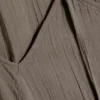 A-Linien-Kleid mit Wasserfallausschnitt – Dark Mole A-Linien-Kleid mit Wasserfallausschnitt – Dark Mole