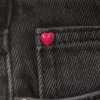 Aimo Mid Straight Jeans – Midnight Black – Schwarz Aimo Mid Straight Jeans – Midnight Black – Schwarz