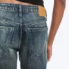 Ample Low Rise Loose Wide Jeans – Baltic Blue – Dunkelblau Ample Low Rise Loose Wide Jeans – Baltic Blue – Dunkelblau