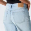 Ample Low Rise Loose Wide Jeans – Kimberley Blue – Hellblau Ample Low Rise Loose Wide Jeans – Kimberley Blue – Hellblau