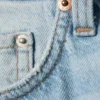 Ample Low Rise Loose Wide Jeans – Kimberley Blue – Hellblau Ample Low Rise Loose Wide Jeans – Kimberley Blue – Hellblau