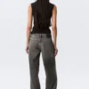 Ample Low Rise Loose Wide Jeans – Redondo Black – Schwarz Ample Low Rise Loose Wide Jeans – Redondo Black – Schwarz
