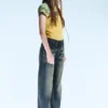 Anti Unisex-Jeans mit niedriger Taille, geradem Schnitt und normaler Passform – Stahlblau – Mittelblau | Cheap Monday GB