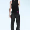 Anti Unisex-Jeans mit niedriger Taille, geradem Schnitt und normaler Passform – Washed Black | Cheap Monday GB
