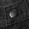 Anti Unisex-Jeans mit niedriger Taille, geradem Schnitt und normaler Passform – Washed Black | Cheap Monday GB