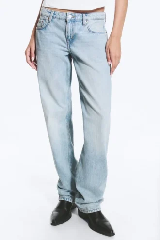 Arrow Low Rise Regular Straight Jeans – Aeon Blue – Hellblau