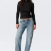 Arrow Low Rise Regular Straight Jeans – Blue Fade – Mittelblau Arrow Low Rise Regular Straight Jeans – Blue Fade – Mittelblau