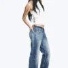 Arrow Low Rise Regular Straight Jeans – Board Blue – Mittelblau Arrow Low Rise Regular Straight Jeans – Board Blue – Mittelblau