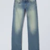 Arrow Low Rise Regular Straight Jeans – Jackpot Blue – Mittelblau Arrow Low Rise Regular Straight Jeans – Jackpot Blue – Mittelblau