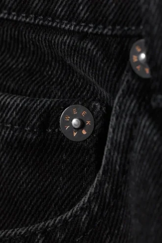 Arrow Low Rise Regular Straight Jeans – Washed Black