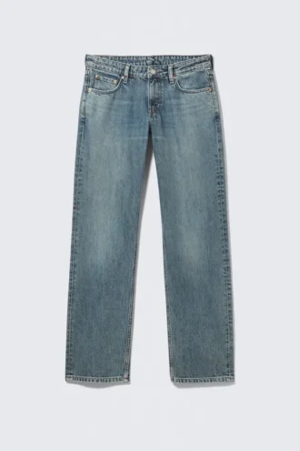 Arrow Low Rise Regular Straight Leg Jeans – Second Blue – Mittelblau Arrow Low Rise Regular Straight Leg Jeans – Second Blue – Mittelblau