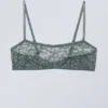 Ash Lace Semi Scooped Bra – Graue Spitze Ash Lace Semi Scooped Bra – Graue Spitze