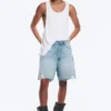 Ash Loose Denim Shorts – Kimberly Worn – Mittelblau Ash Loose Denim Shorts – Kimberly Worn – Mittelblau