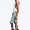 Ash Loose Denim Shorts – Kimberly Worn – Mittelblau Ash Loose Denim Shorts – Kimberly Worn – Mittelblau