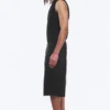 Astro Loose Baggy Shorts aus Leinenmischung – Schwarz