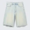 Astro Mid Rise Loose Baggy Denim Shorts – Citizen Blue – Hellblau Astro Mid Rise Loose Baggy Denim Shorts – Citizen Blue – Hellblau
