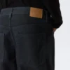 Astro Mid Rise Loose Baggy Leg Coated Jeans – Indigo-Beschichtung Astro Mid Rise Loose Baggy Leg Coated Jeans – Indigo-Beschichtung