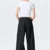 Astro Mid Rise Loose Baggy Leg Coated Jeans – Indigo-Beschichtung Astro Mid Rise Loose Baggy Leg Coated Jeans – Indigo-Beschichtung