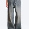 Astro Mid Rise Loose Baggy Unisex-Jeans – Arizona Blue – Mittelblau