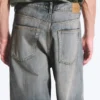 Astro Mid Rise Loose Baggy Unisex-Jeans – Arizona Blue – Mittelblau